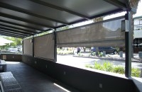 Channel Guided Roll Up Blinds using Outlook Mesh to 